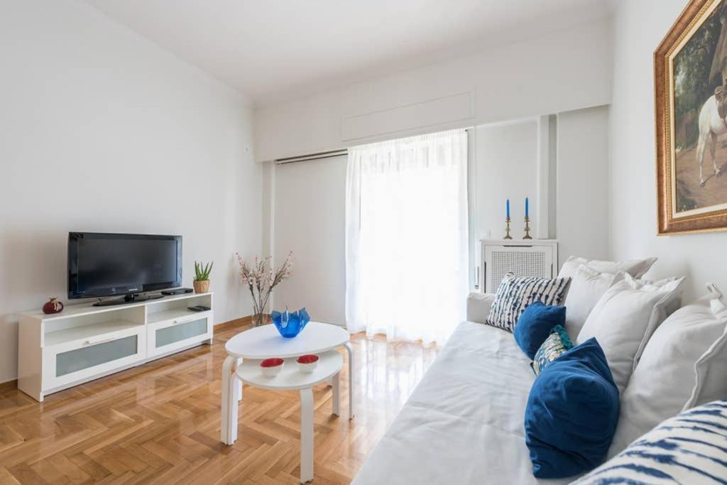 New! Bright & Remodeled 1Bed Apt 2Min Walk To Acropolis Athen Exterior foto