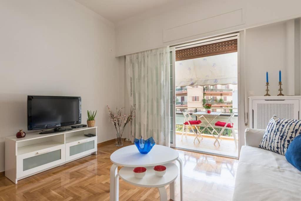 New! Bright & Remodeled 1Bed Apt 2Min Walk To Acropolis Athen Exterior foto