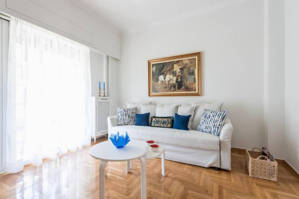 New! Bright & Remodeled 1Bed Apt 2Min Walk To Acropolis Athen Exterior foto